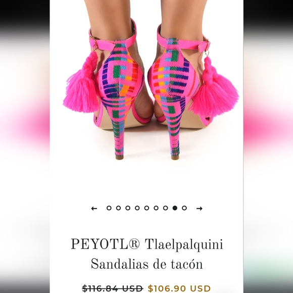 Handmade Mexican shoes - Picture 2 of 2